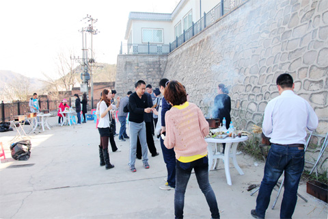 金威公司北京鷲峰春游活動(dòng)